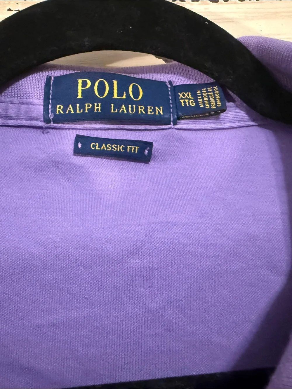 Polo by Ralph Lauren Lavender Short-Sleeve Classic Polo